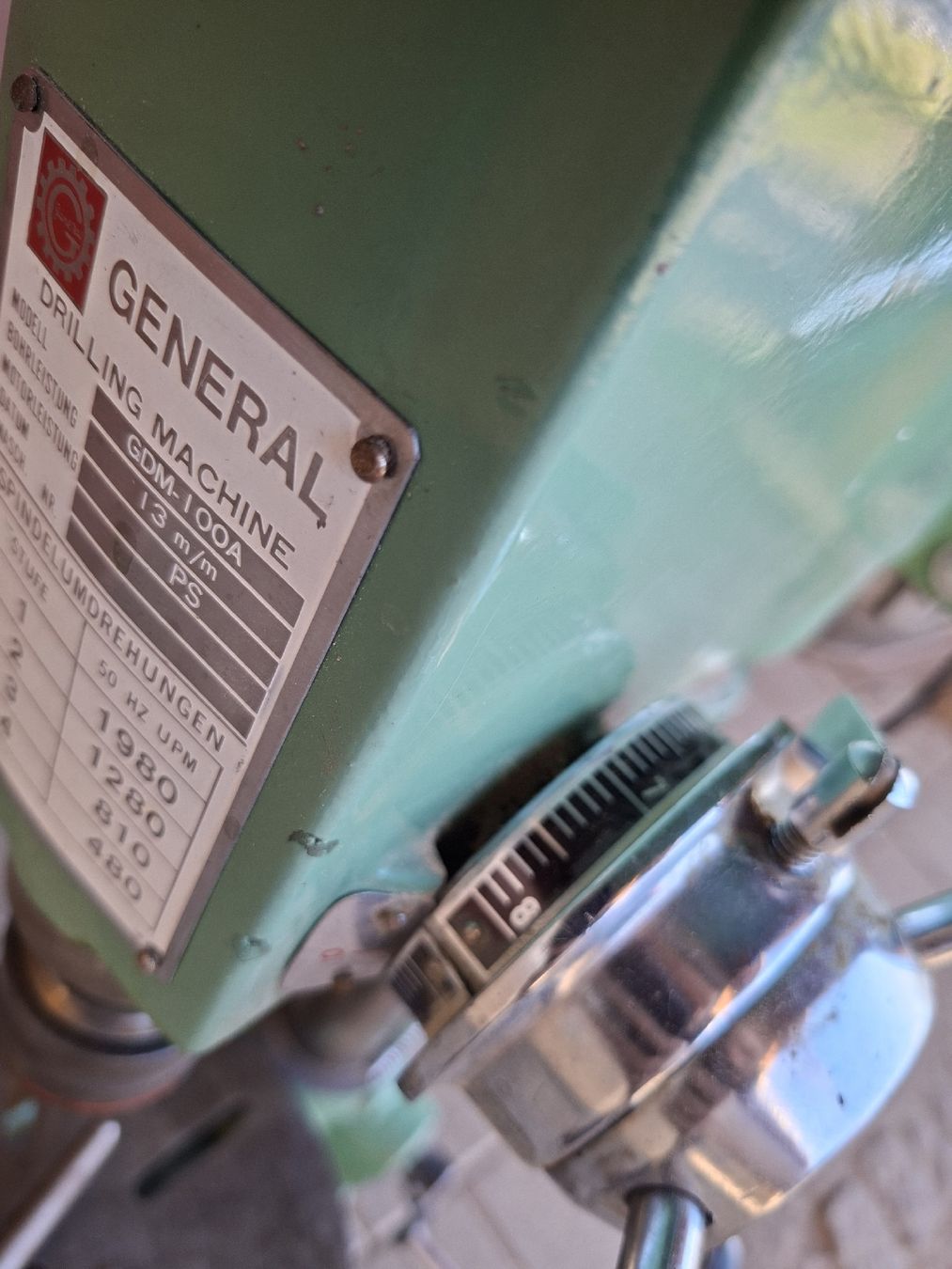 Trapani: Säulenbohrmaschine General GDM-100A – Usato da Niederuzwil venduto da peter. 4