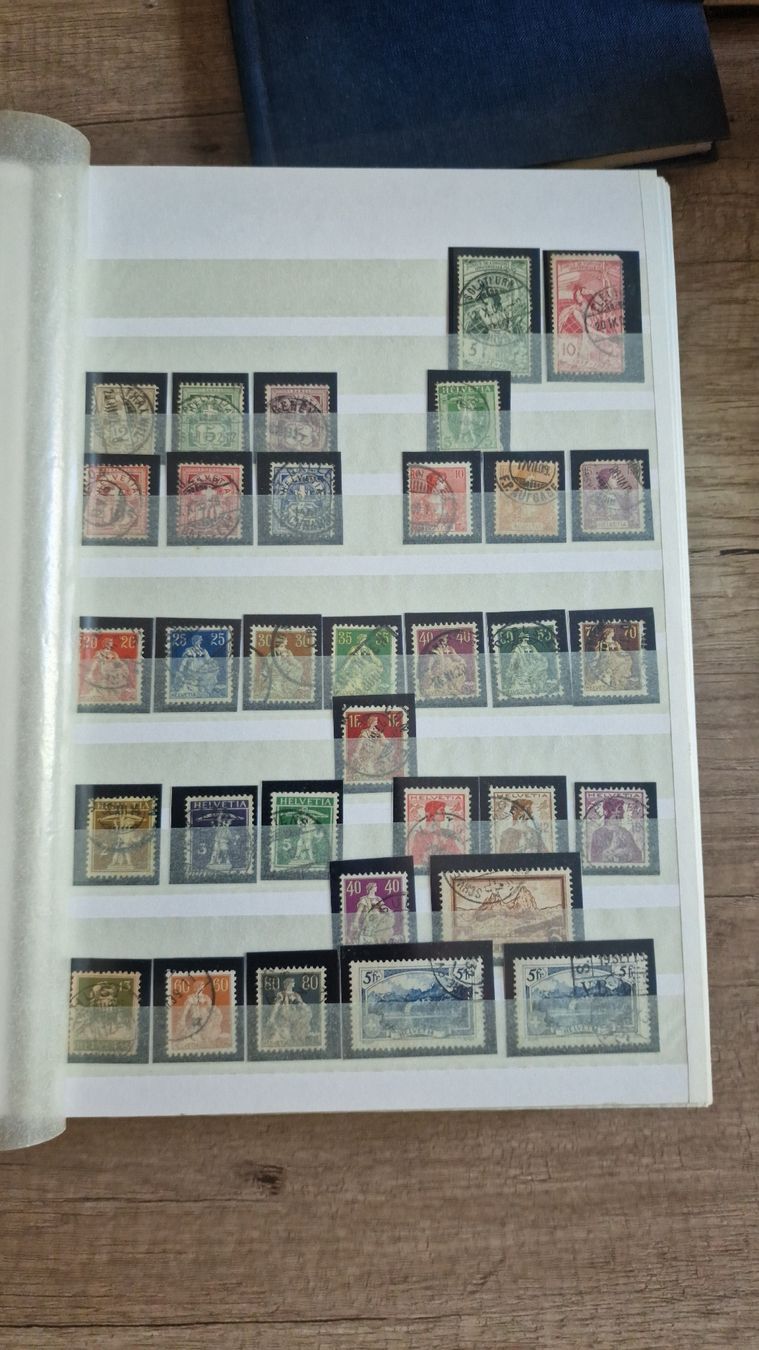 Alle Briefmarken: Schweizer Briefmarken Sammlung ab 1.- – Gebraucht aus amriswil von 3dworldswiss 6