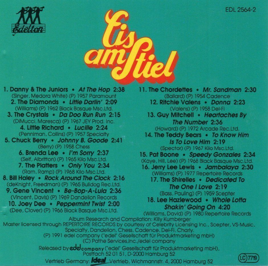 CDs: Best Of EIS AM STIEL - VOL. 3 - CD – Gebraucht aus Greifensee von scharmant 1
