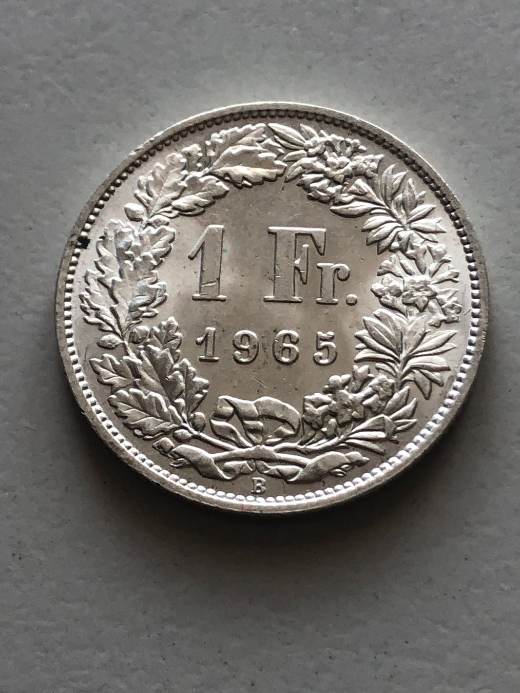 Tutti le monete: 1 Fr. 1965 – Usato da Schötz venduto da Odpa