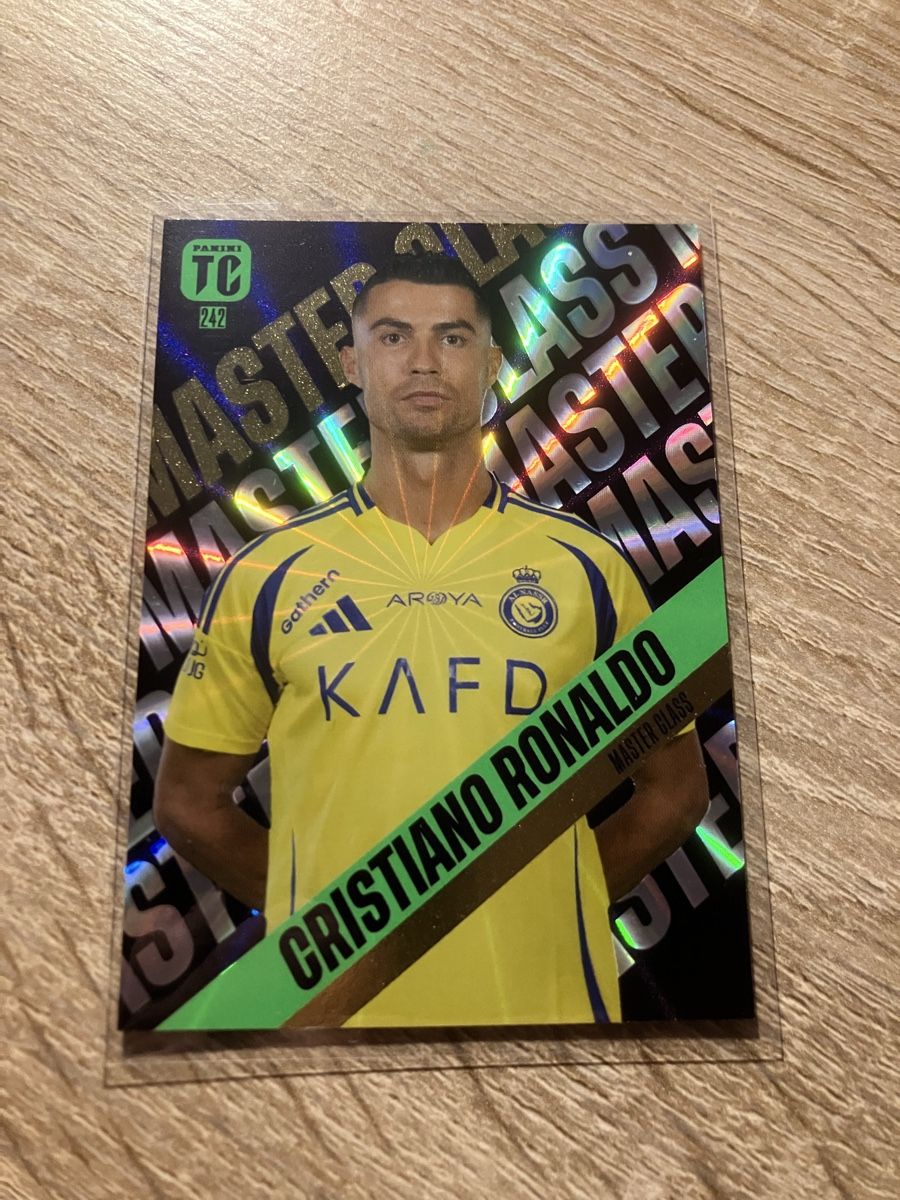 Panini Sammelbilder & Trading cards: Panini Top Class 2025 Cristiano Ronaldo Masterclass Card – Neu (gemäss Beschreibung) aus Chur von tozzi-stickerworld