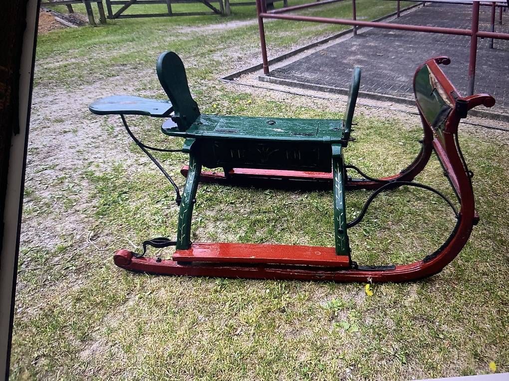 Slitta: Schöner Antiker Pferdeschlitten Holz – Usato da Rothrist venduto da Oddymanliane 4