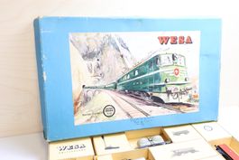 WESA SBB Re 4/4 E-Lok & Güterzug Set - OVP