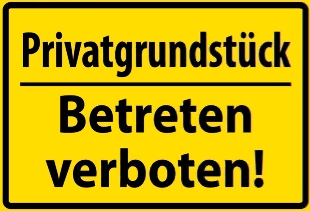 Betreten Von Fremden Grundstcken