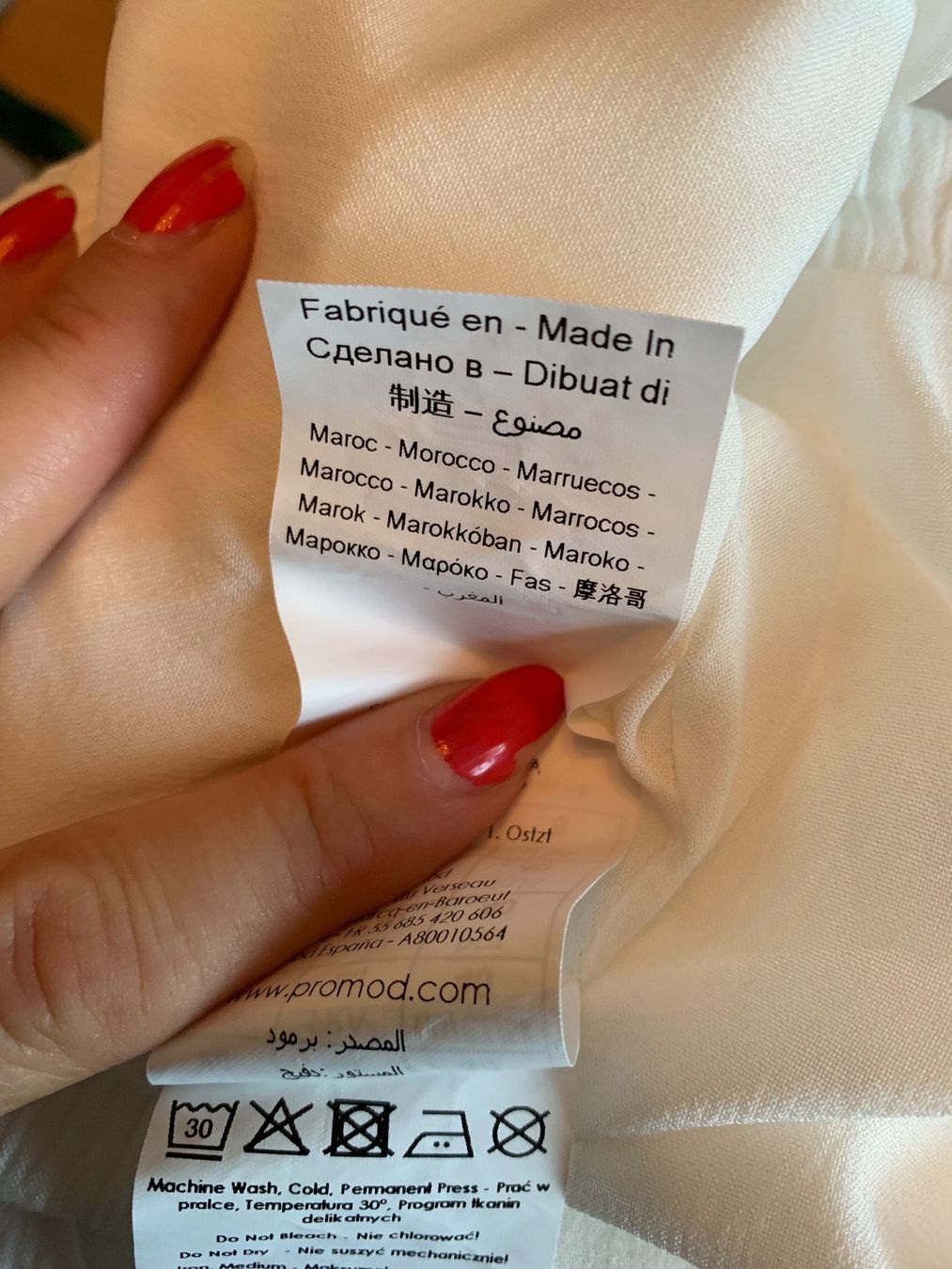 Promod Kleider: Jolie robe blanche Promod t. 40 – Gebraucht aus MEYRIN von Gwendo10 3