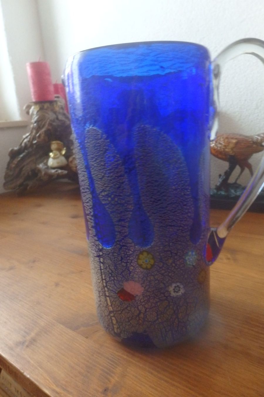 Murano Gläser: Murano-Karaffe mit Murinen – Neu (gemäss Beschreibung) aus Marbach LU von Gina0 1