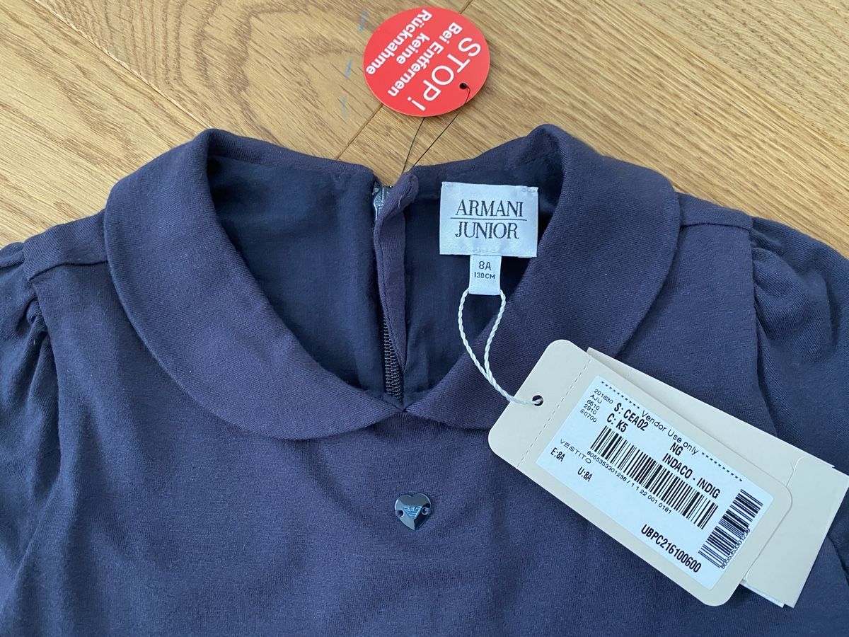 Armani Vestiti & Gonne: Armani Junior Kleid Gr. 128 Neu! – Nuovo e nell'imballaggio originale da Genthod venduto da Tidus04 1