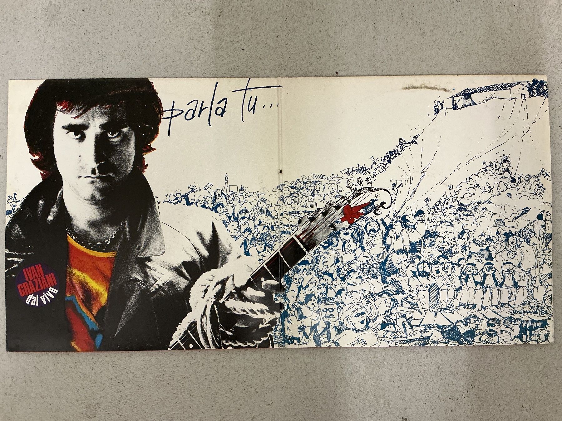 Vinyles: Ivan Graziani LP - Parla Tu... Dal Vivo" – D'occasion à Winterthur par Tumko_7_Vinyl 1