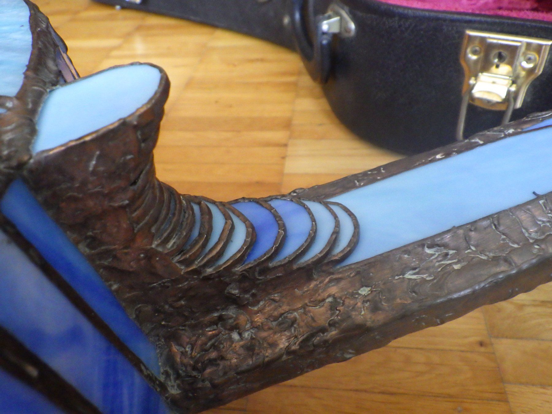 Strumenti musicali: Einzigartige Glas-Gitarre, Tiffany, 1:1 – Usato da Altstätten SG venduto da cla_c2f8 3