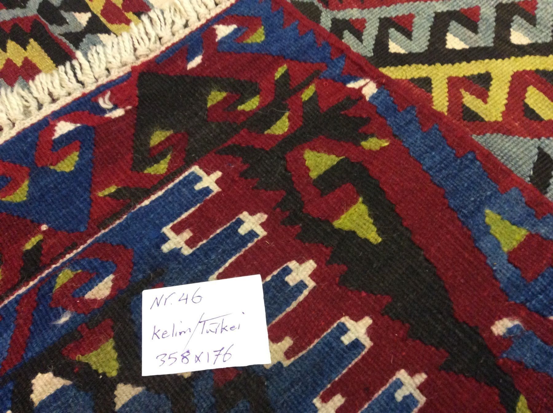 Kelim Tappeti: Anatolischer Kelim Orientteppich! N 46 – Usato da Zürich venduto da Hemmat 7