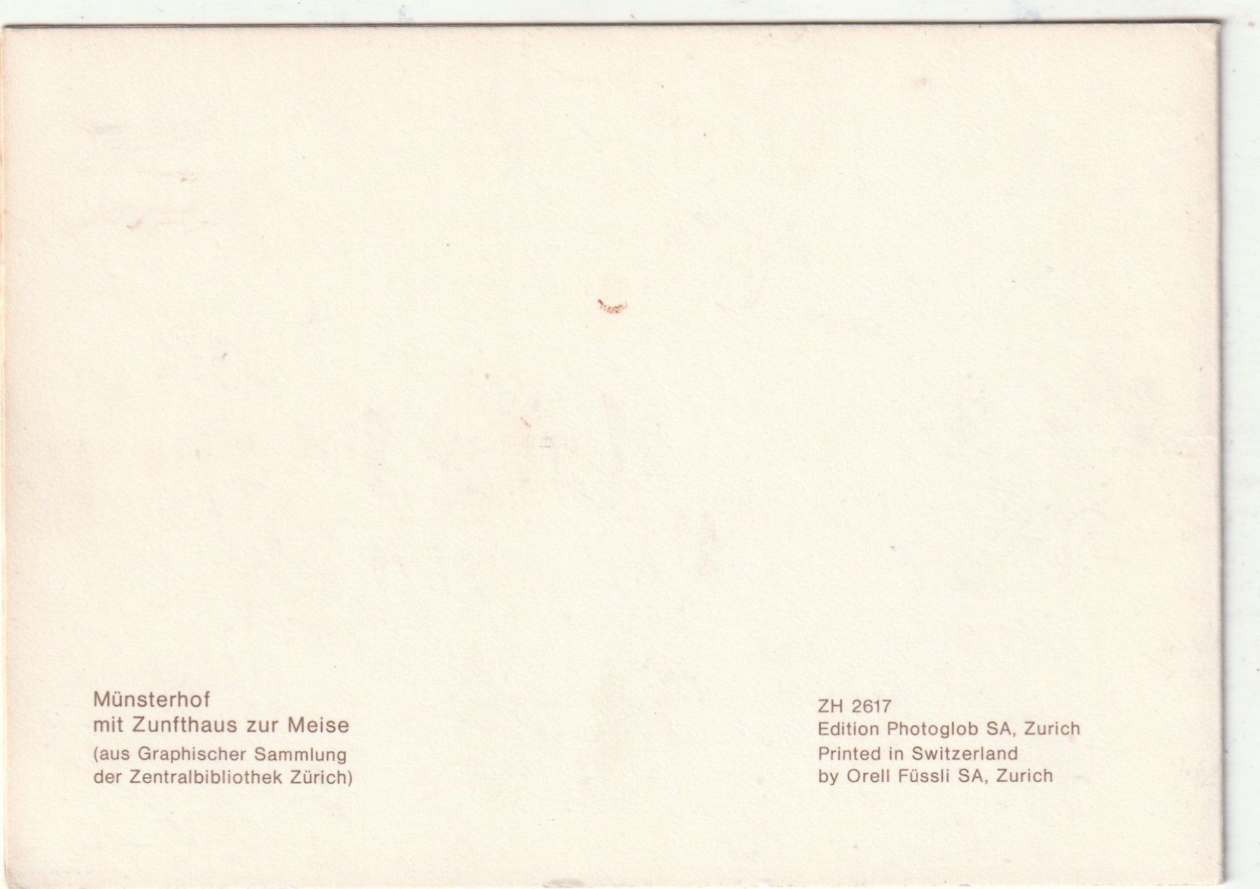 Cartes postales: Zürich damals – D'occasion à Lumbrein par made02 1