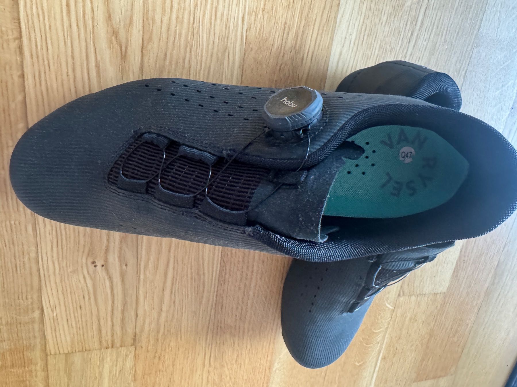 Van Rysel Chaussures hommes: Van Rysel EDR Rennveloschuhe schwarz – Neuf (Voir description) à Düdingen par lukas-gerber 2