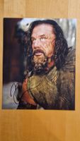Mickey Rourke, Original Autogramm auf Grossfoto in Farbe
