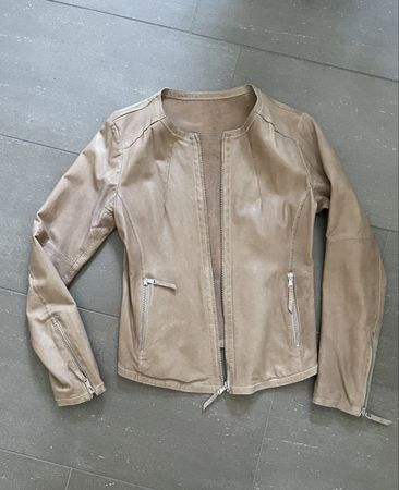 Lederjacke dünn