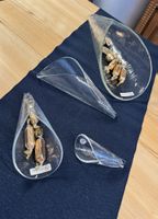 Dekorative Glasschalen, 4er Set Cornet von Glasi Hergiswil