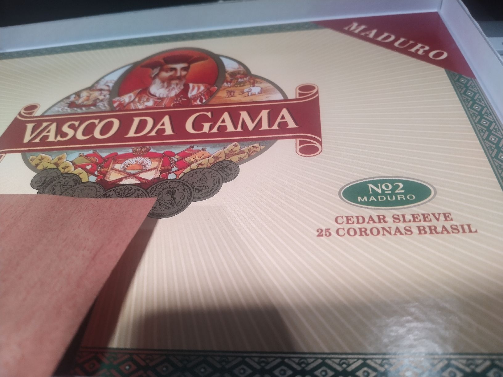 Sigari: 25  Zigarren Vasco Da Gama No.2Maduro – Nuovo e nell'imballaggio originale da Weggis venduto da cherry2000 1