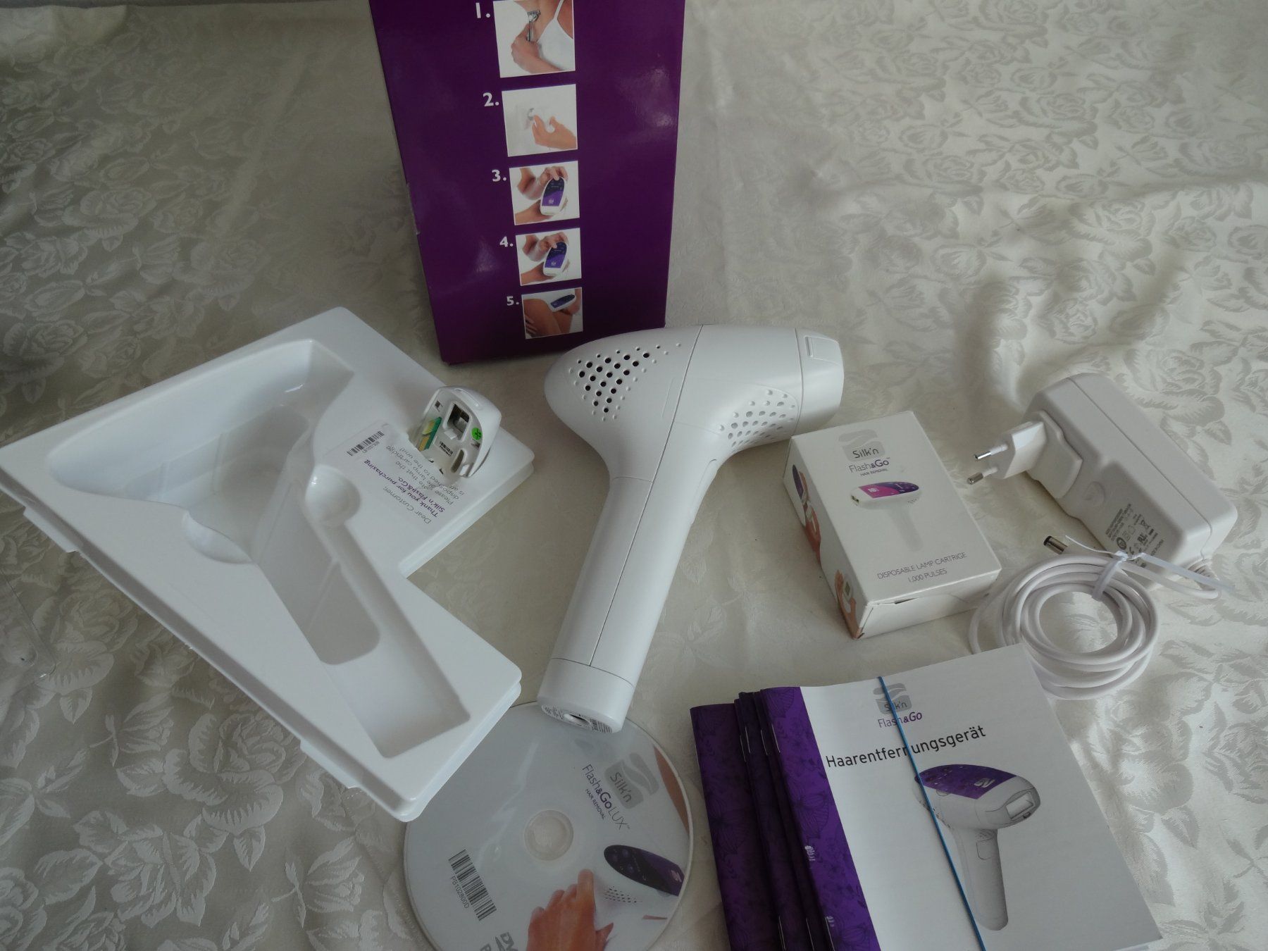Epilatori: SIlk`n Flash & Go /Epiliergerät-Typ;IPL-Haarentfernungsgerät – Usato da Frauenfeld venduto da Riaa 4
