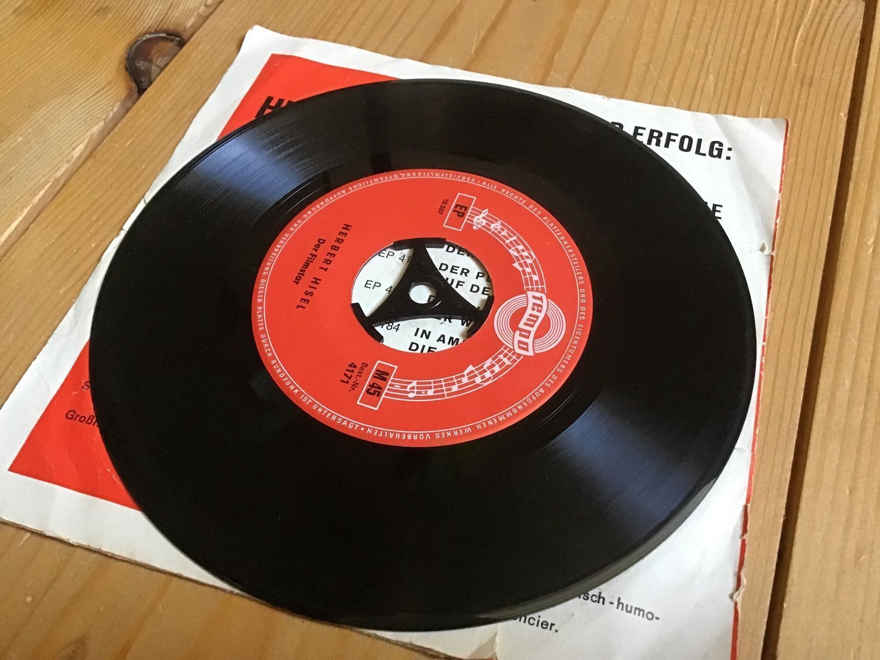 Dischi in vinile: single, Peter Hisel, der filmstar – Usato da liestal venduto da makai05 4