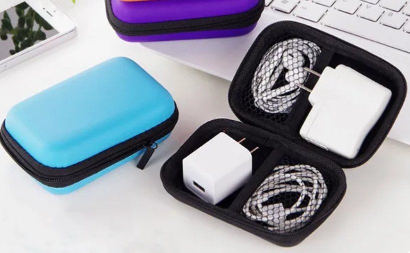 Taschen: Mini Storage Box für Ladekabel, Kopfhörer u.s.w Hellblau – Neu und originalverpackt aus Walenstadt von emynmuil1 3