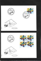 1997  FDC 4er  Sondermarke Globi
