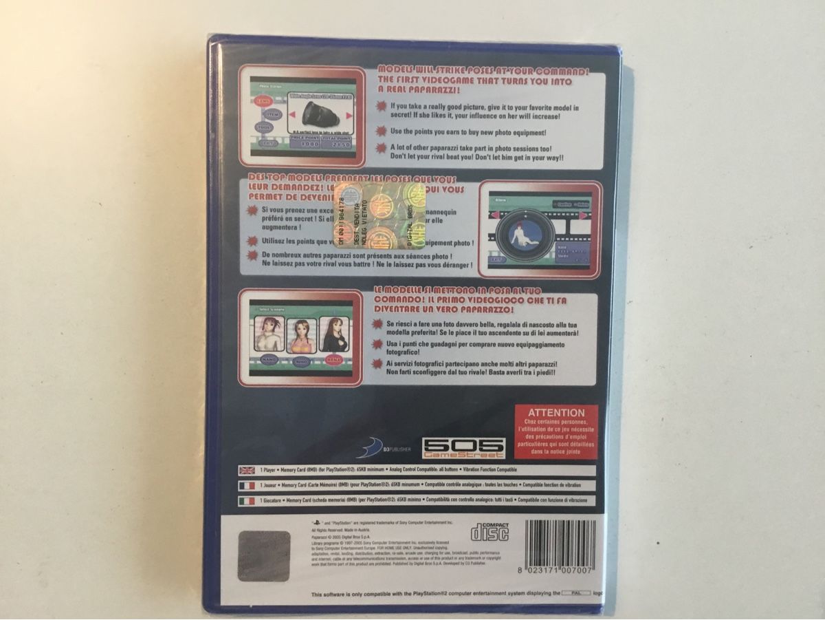 Giochi: Paparazzi sealed pal ps2 by 505 games – Nuovo (secondo la descrizione) da Pully venduto da PongDayOne 1