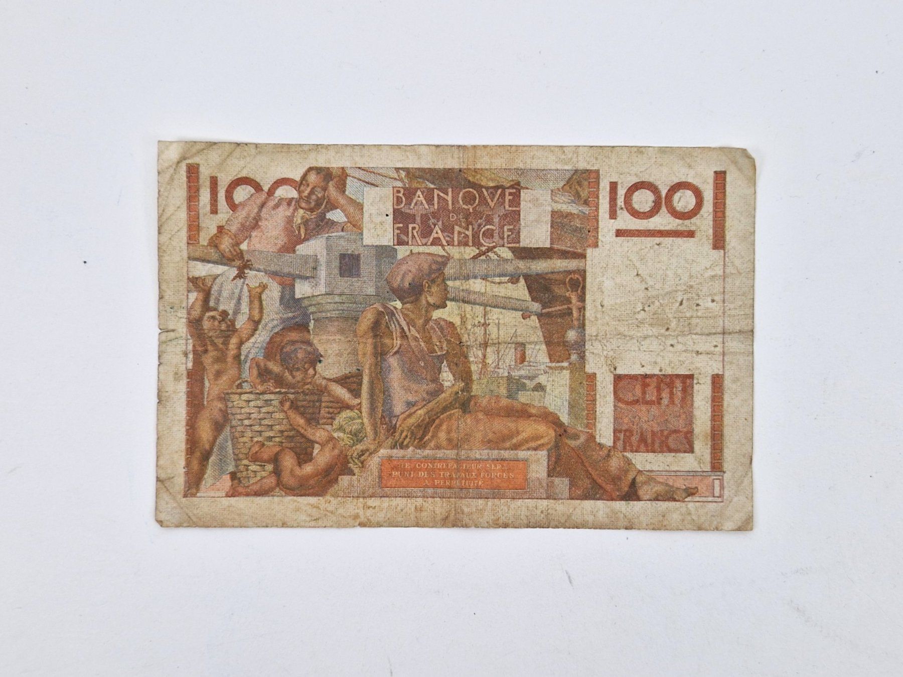 Banconote: Historische Banknoten Frankreich – Usato da Basel venduto da Restwert_Basel 1