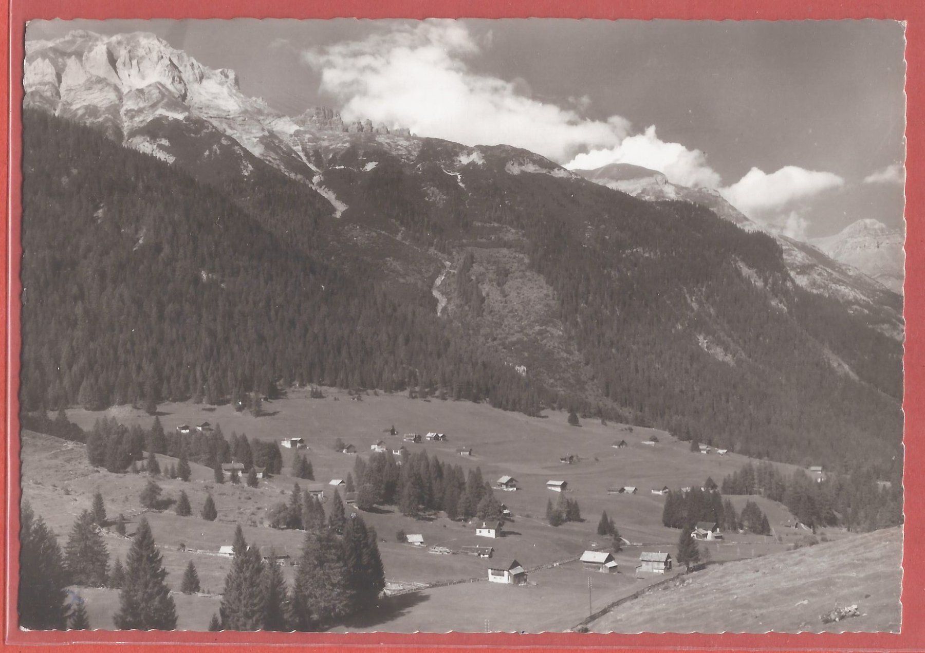 Ansichtskarten: Kunkelstal bei Vättis - 1966 – Gebraucht aus Fislisbach von Porano