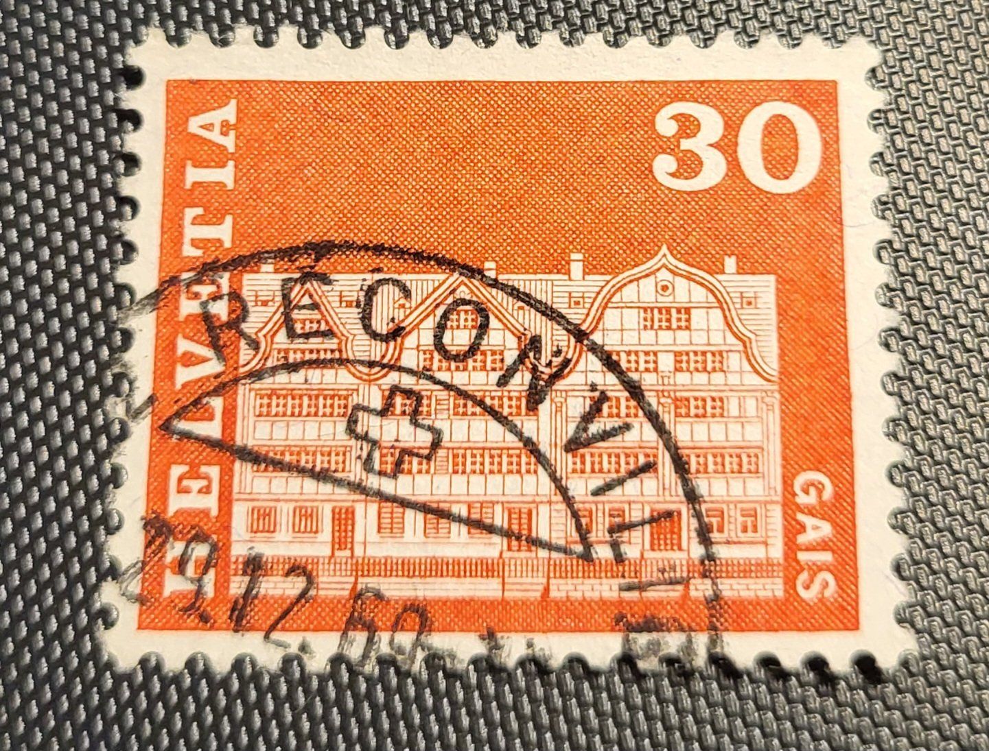 Tutti i francobolli: Vollstempel Reconvilier briefmarke – Usato da St Gallen venduto da Stampsalshobby
