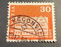 Vollstempel Reconvilier briefmarke
