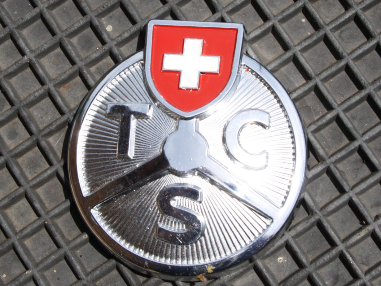 TCS Insegne: TCS EMBLEM  VINTAGE FÜR OLDTIMER – Usato da Wauwil venduto da Pneuedy 1