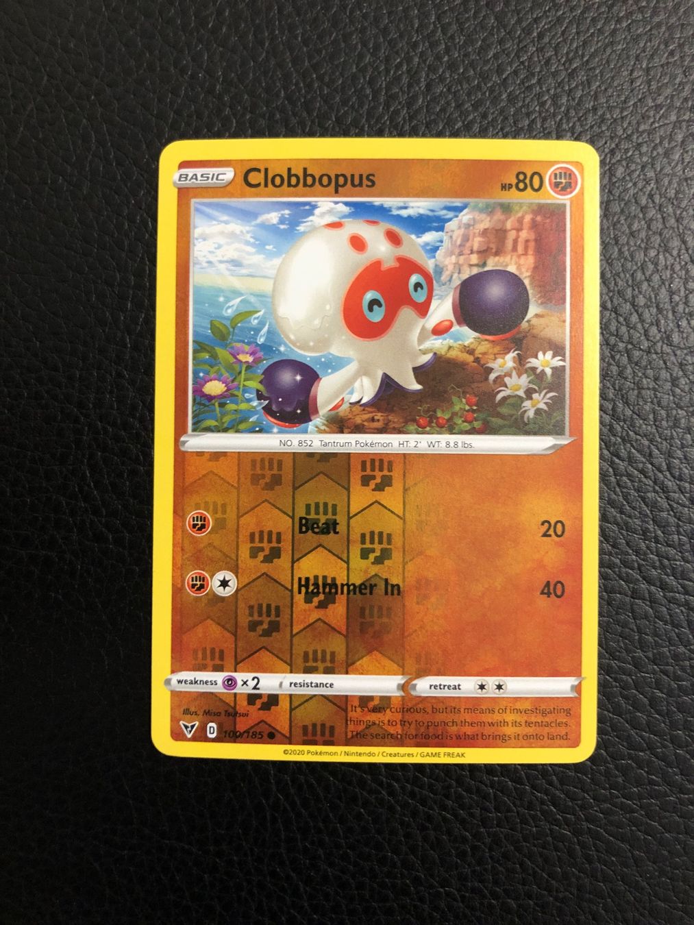 Pokémon Carte collezionabili: Vivid Voltage Clobbopus reverse 100/185 Ab 1 – Usato da Paradiso venduto da Pkmn10