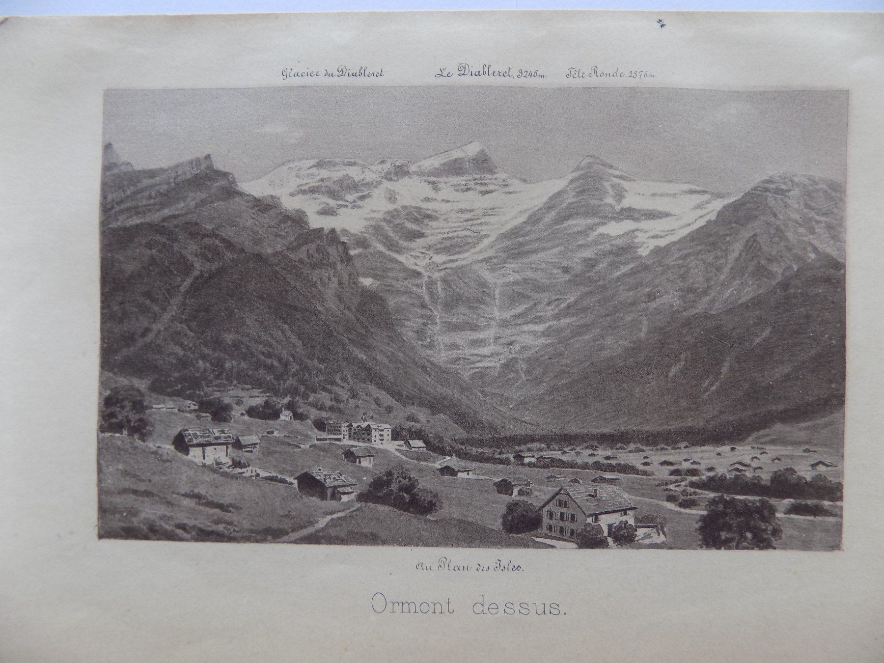 Incisioni: Ormont - dessus – Usato da Risch venduto da Rischli15 5
