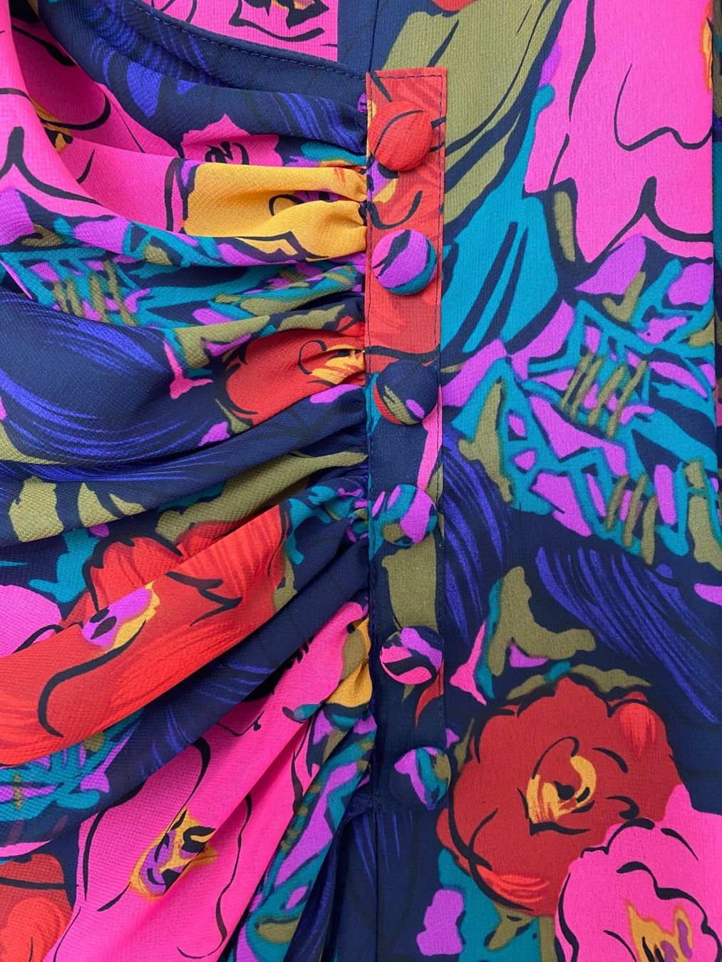 Robes: Kleid zweiteilig - Blumenmuster - antik – D'occasion à Unterterzen par bac_287t 2