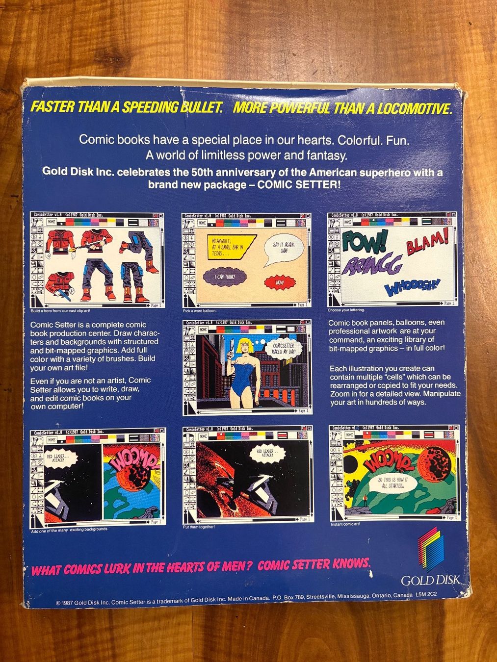 Software: Amiga Software: Comic Settler (komplett mit Handbuch) – Usato da Niederhasli venduto da Manuf0 3