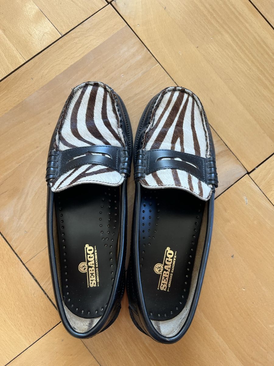 Sebago Chaussures femmes: Mocassins sebago zébrés, taille 37 – D'occasion à Bern par marinouzien