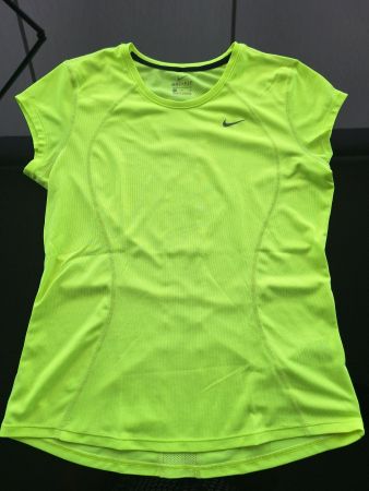 Sportshirt Nike DRI-FIT Gr. M neongelb