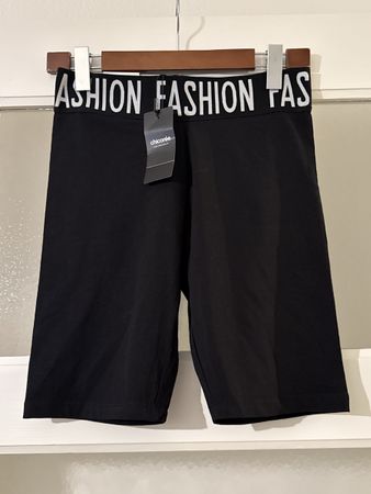 Schwarze Radlerhose von Chicoree, Gr. M, Neu!