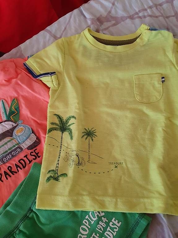 Kleiderpakete & -sets: t-shirt und hose set gr 80 – Gebraucht aus Häutligen von manu-abc 1