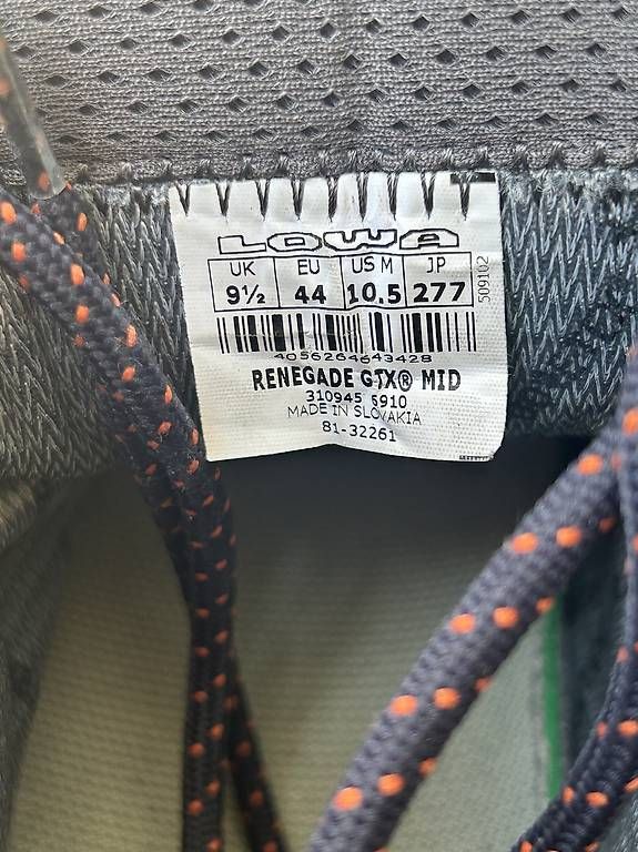 Scarpe da uomo: Lowa Renegade Gore- Tex EU44 – Usato da Bargen BE venduto da Sim6114 2