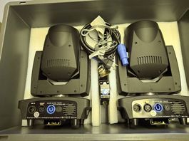 2 x Varytec Hero Spot 60 mit Case und Zubehör 