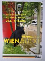 Plakat - Ausstellung Wien.Blicke Reinhard Mandl 2014
