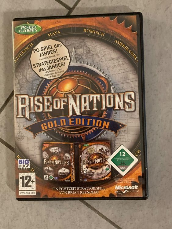 Rise of nations : Gold edition ~~ Jeu MAC Complet, version française