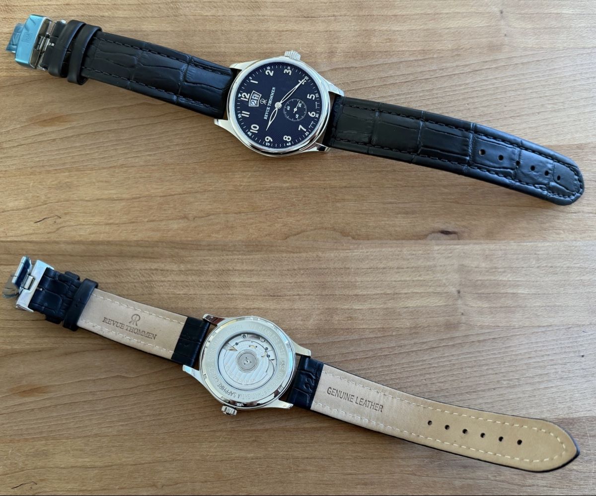 Revue Thommen Orologi: Revue Thommen Airspeed XLarge Automatic 16060.2 revidiert – Usato da Embrach venduto da watchesandlighters 8