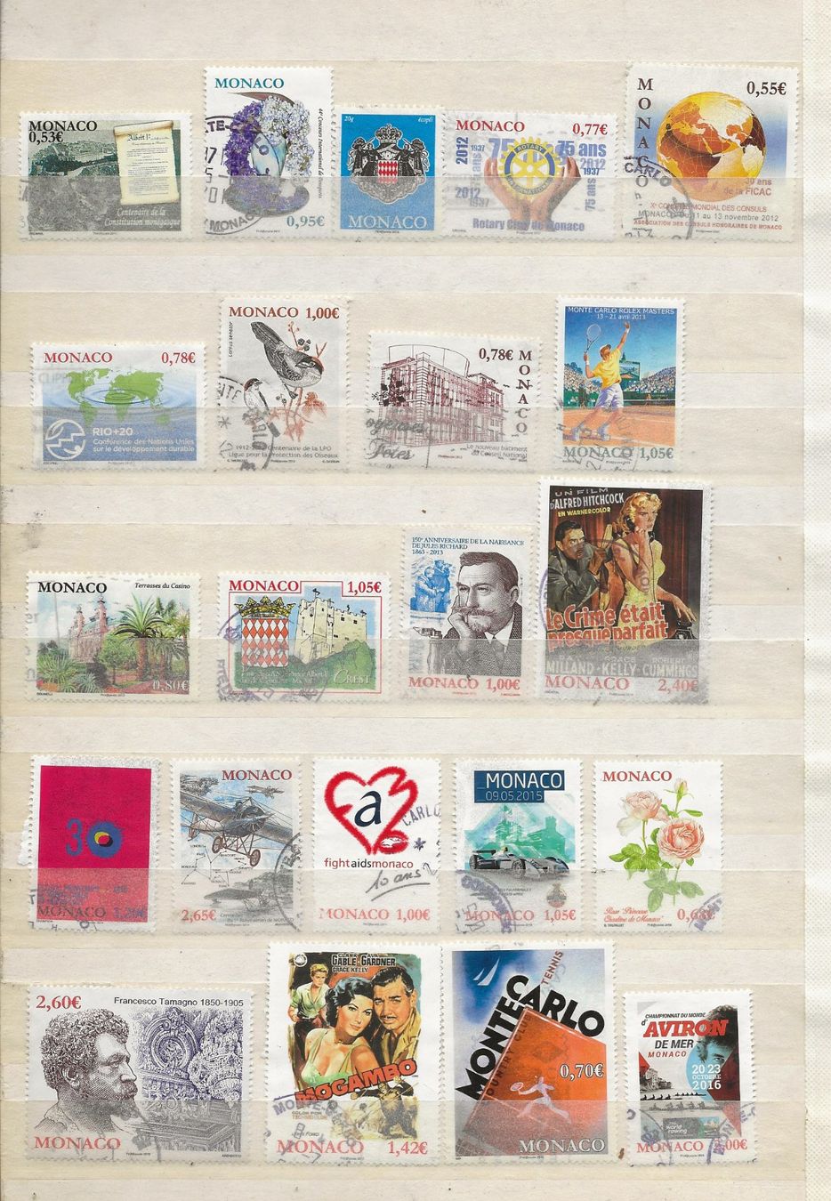 Tutti i francobolli: Monaco Lot 2009 ... – Usato da Sion venduto da PierreP01 1