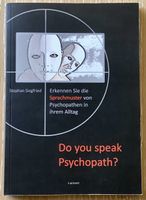 "Do you speak Psychopath?" -Top Zustand! Sachbuch!