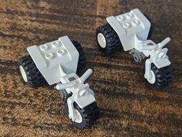 lego 30187c01 lot de 2 pièces White Tricycle
