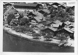 Flugaufnahme Brienz - Hotel Löwen