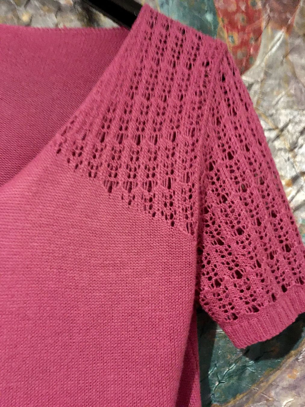 Blusen: Bluse Strickjacke Gr. 42-44 50% BAUMWOLLE – Gebraucht aus Bellinzona von LuganoBoutique 1