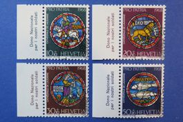 Serie Pro Patria 1968 ofizieller Ersttag-Stempel Bern