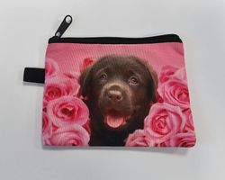 NEU! Münz-Täschli / Necessaire Welpe Retriever Labrador